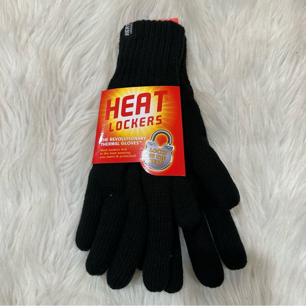 Men’s Black Heat Locker Gloves